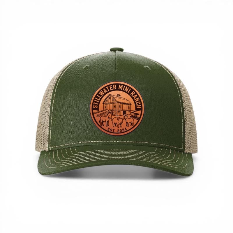 Richardson 112 Leather Patch Hat